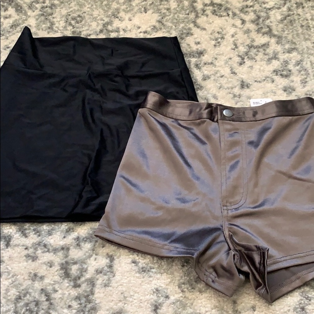 Lot of 2 Mini Skirt and Shorts
